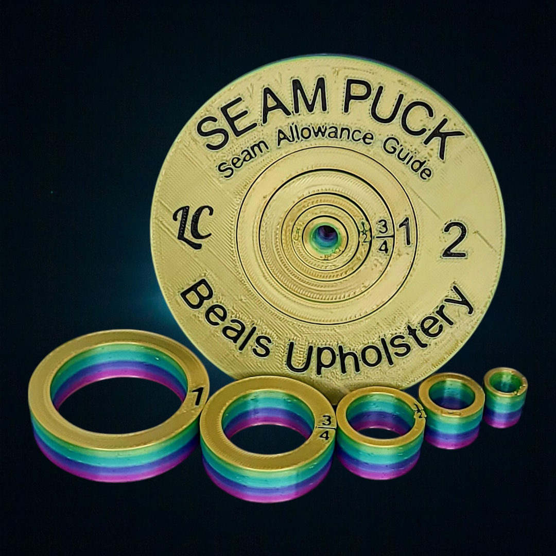 LullCo Neon Rainbow Collab Seam Puck (Rainbow Silk w/Black Lettering)