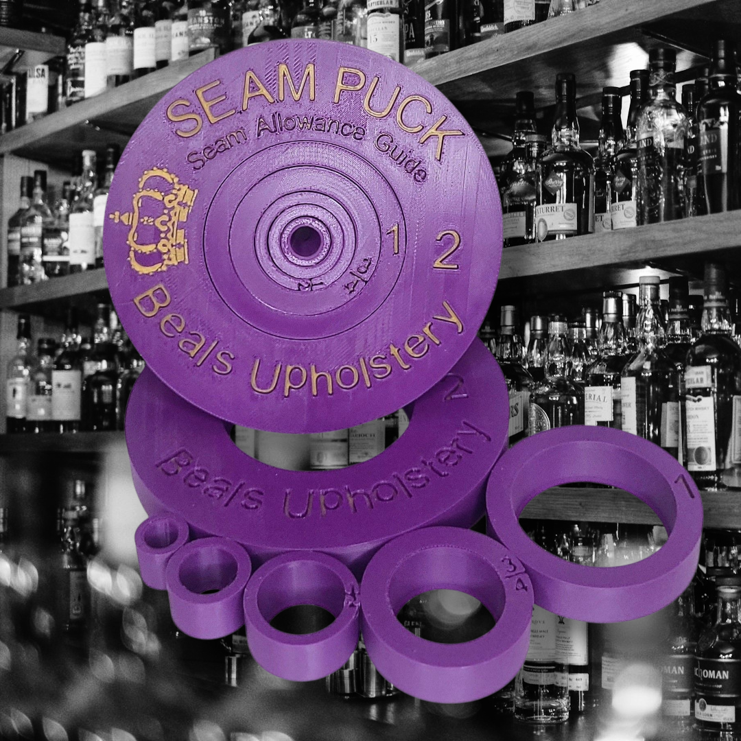 Crown Regal Seam Puck (Purple/Gold) W/Storage Pouch