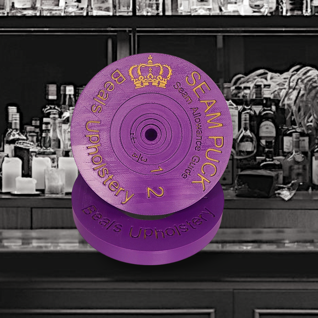 Crown Regal Seam Puck (Purple/Gold) W/Storage Pouch