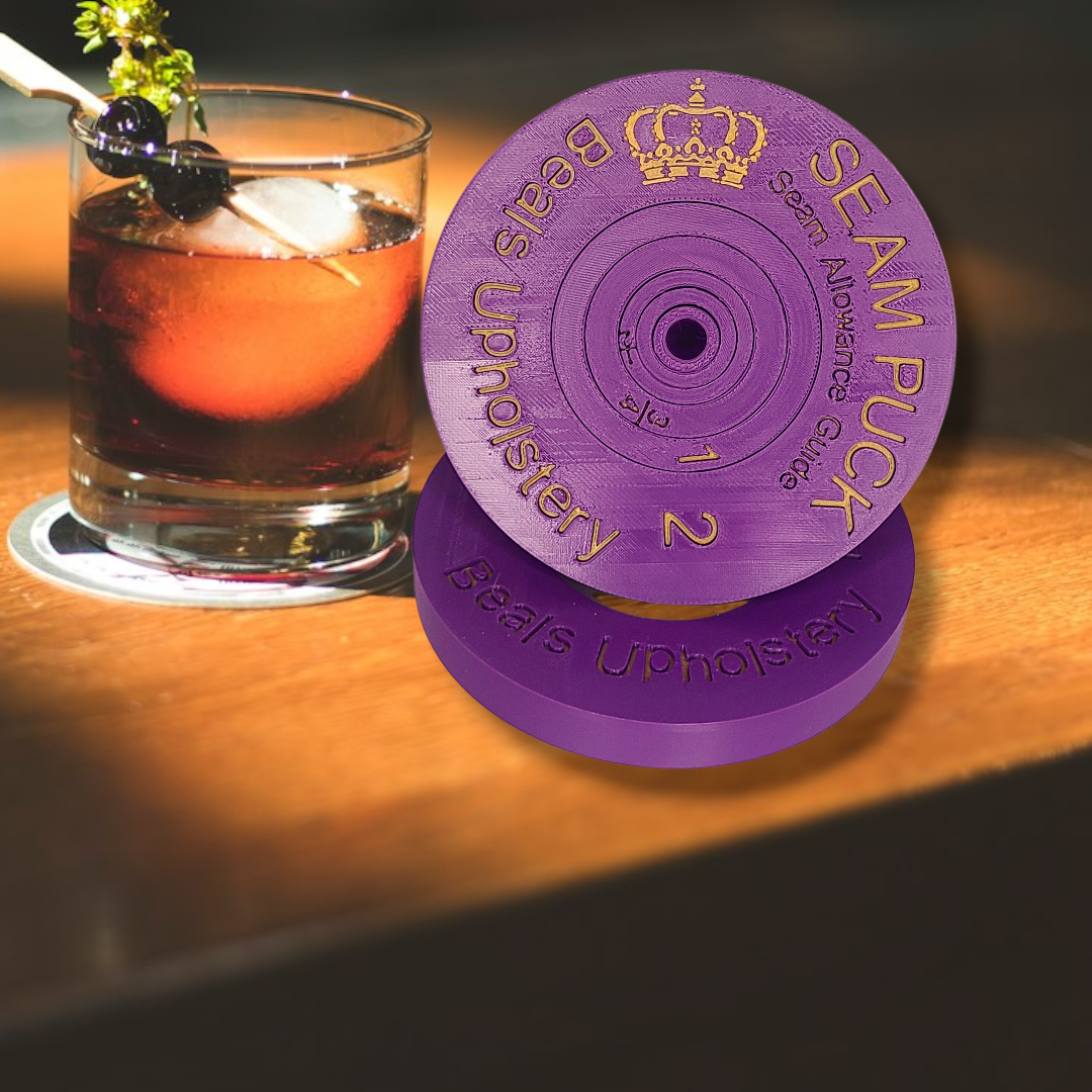Crown Regal Seam Puck (Purple/Gold) W/Storage Pouch