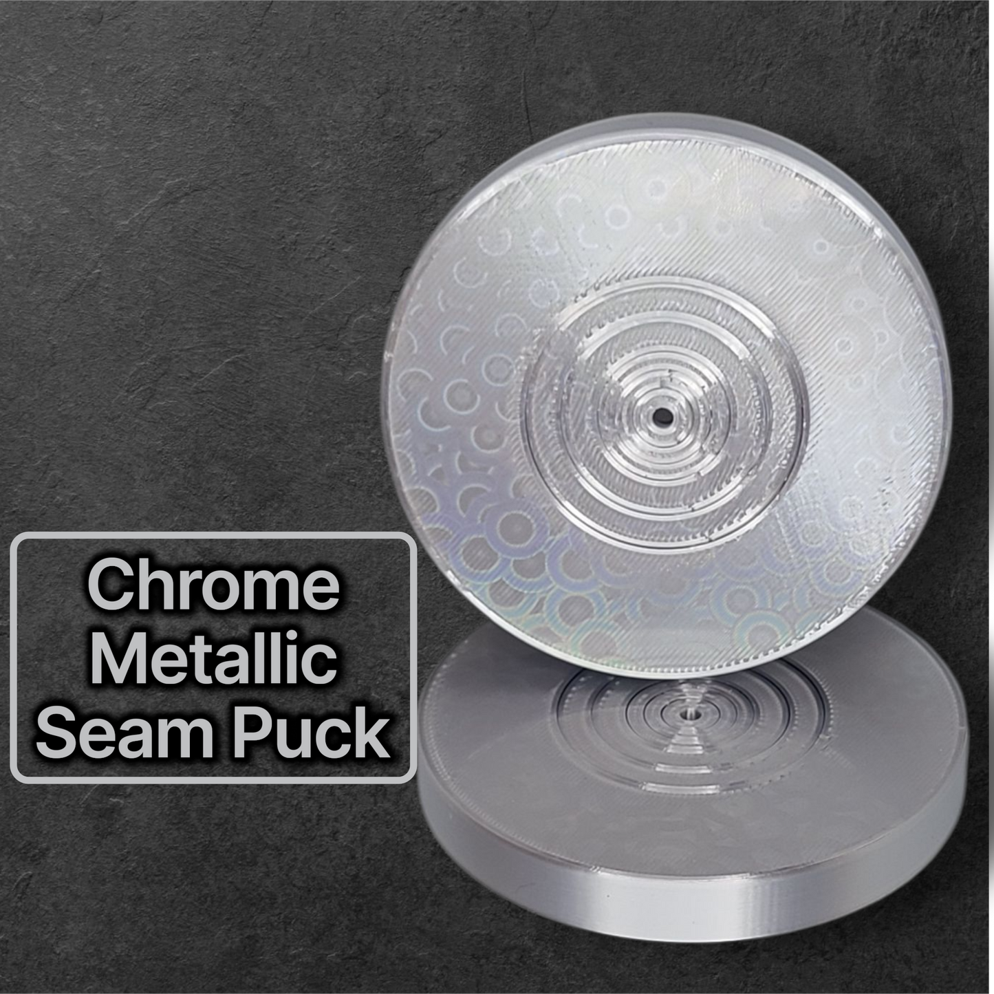 The Chrome Seam Puck (Chrome & Black)
